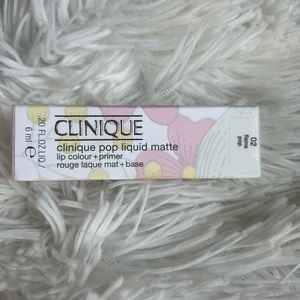 Clinique Pop Liquid Matte Lip & Primer Flame NIB NEW
